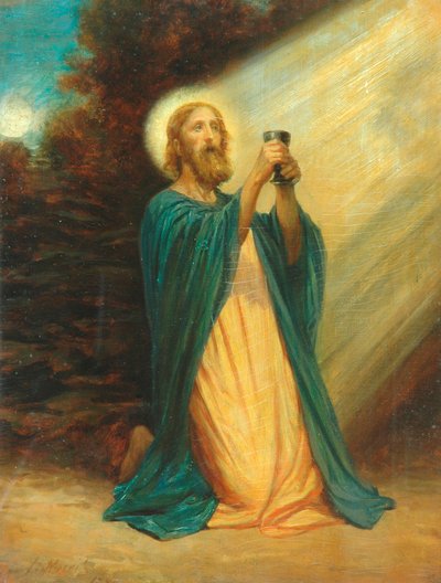 Christ In The Garden Of Gethsemane, 1889 by Phillip Richard Morris